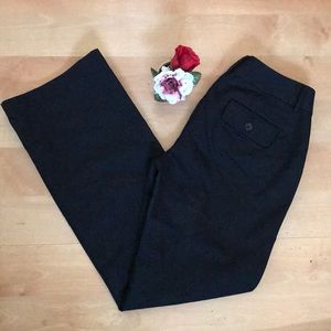 Eddie Bauer Navy Blakely Fit Flare Pants, Size 6